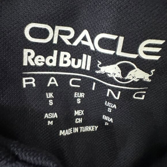 Castore Oracle Red Bull Racing Polo Shirt Mens Small Blue Regular Fit Cotton New - Picture 6 of 10
